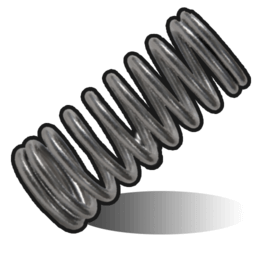 Metal spring